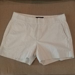 Banana Republic white shorts